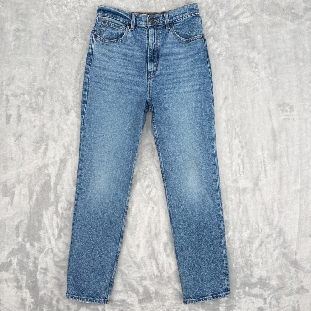 Levi's Jeans Womens 28 Fits 27x28.5 Blue 70s High Slim Straight High Rise Retro